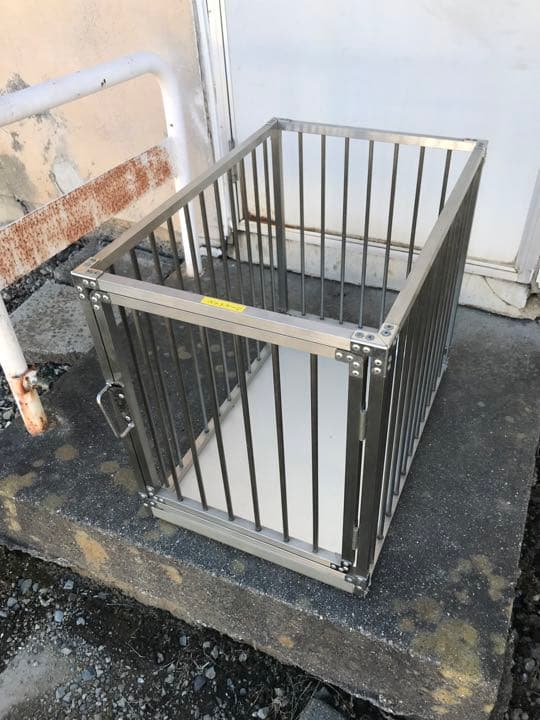 ステンレス鋼 未使用 ペットケージ