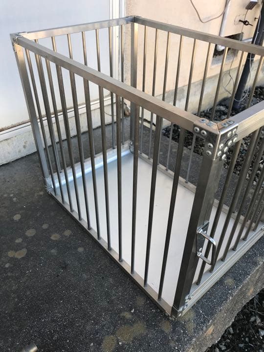 ステンレス鋼 未使用 ペットケージ