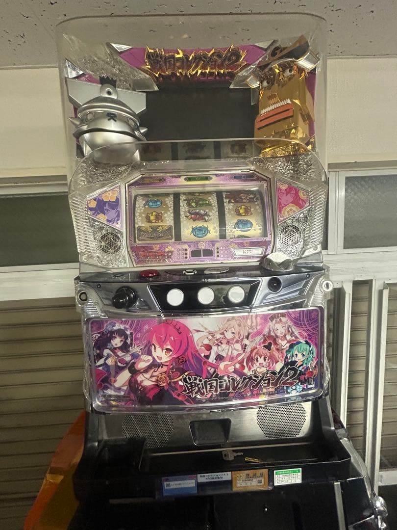 送料込　パチスロ　実機 戦国コレクション2 アミューズ　　家スロ