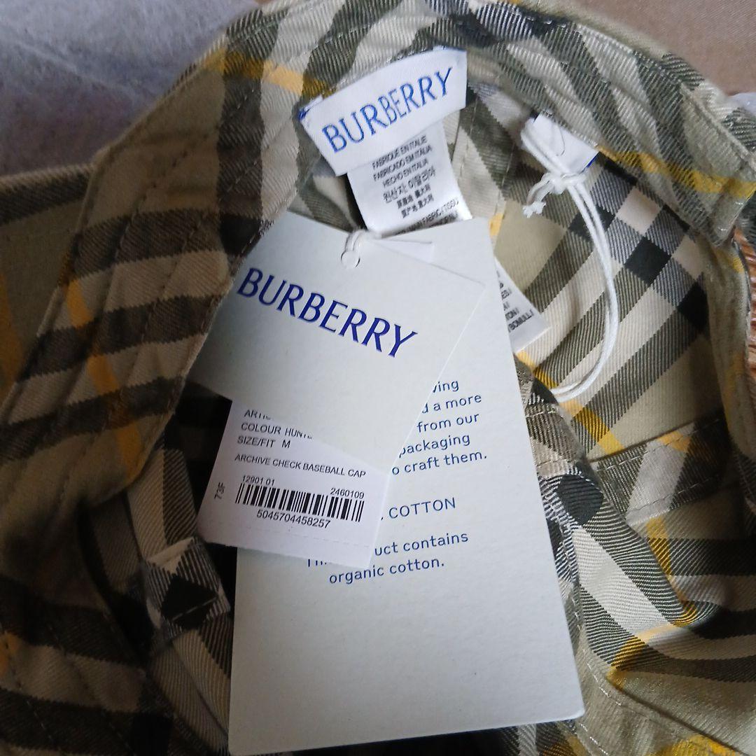 新品未使用☆BURBERRYバーバリーキャップ☆ メンズ＆レディース 55〜57