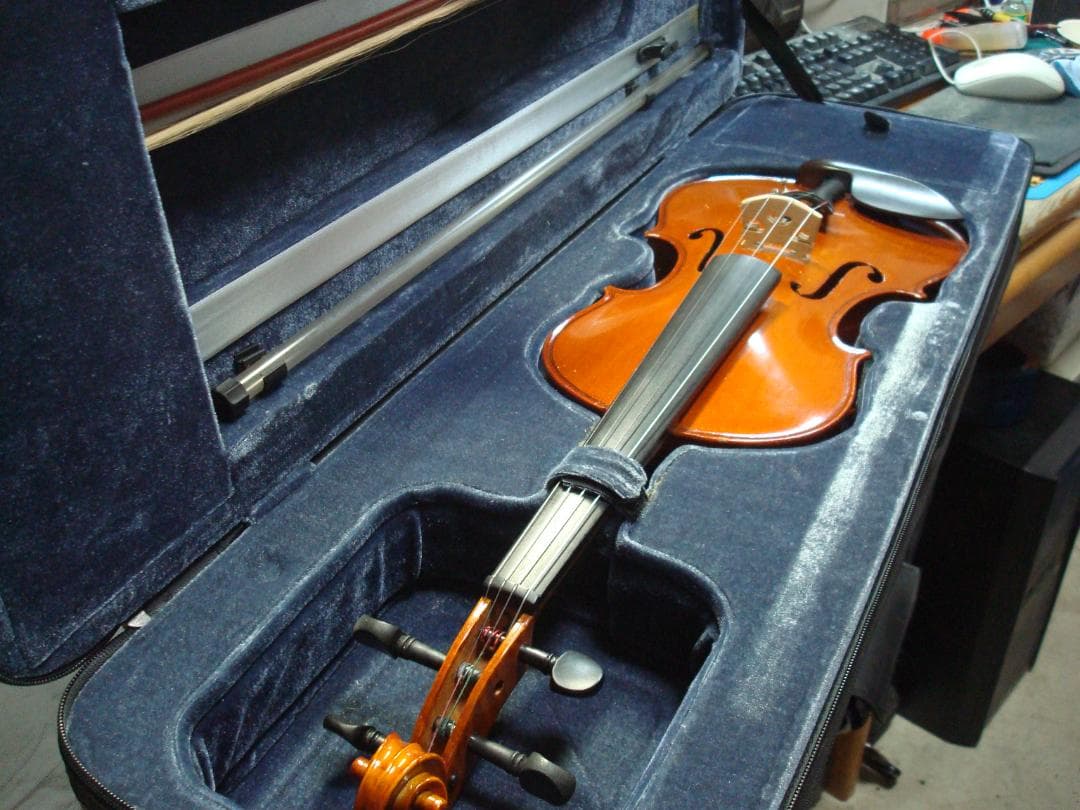 イタリア製 4/4 Cremona Fecit Anno Domini 19送無