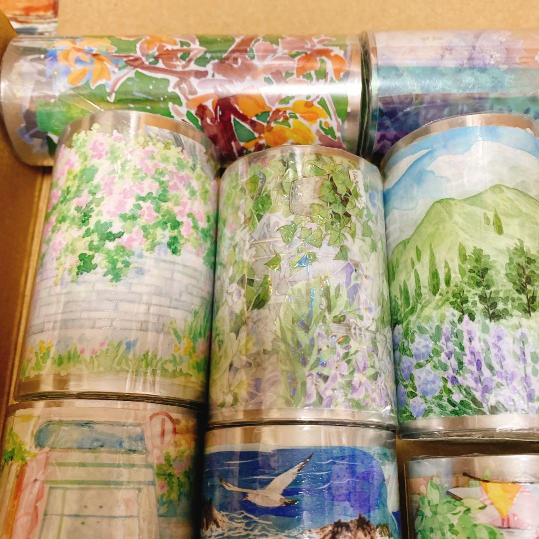 海外マスキングテープ巻売りまとめ売り 風景マスキングテープセット③