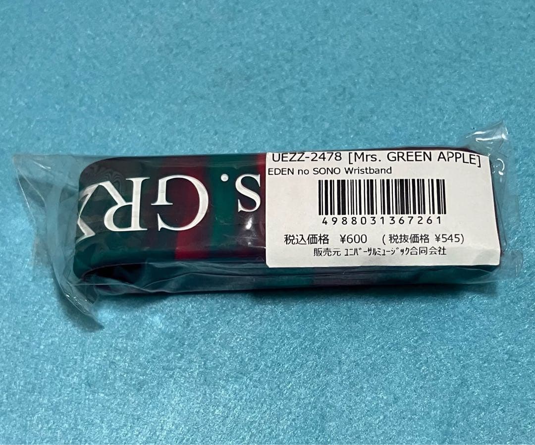 Mrs.GREEN APPLE 未使用品 ラバーバンド ラババン エデンの園