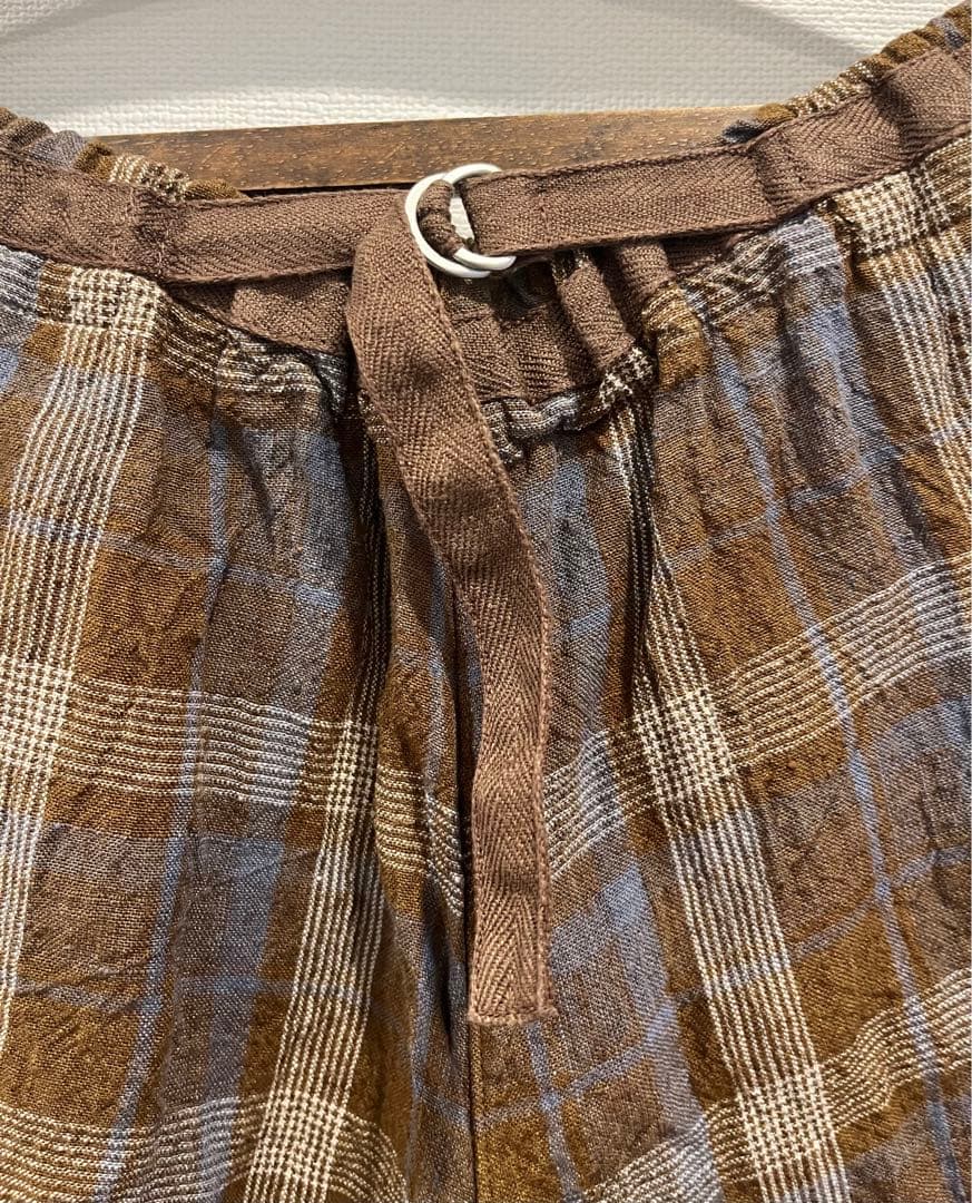 楽一番様　vlasblomme リネンキュロットパンツ