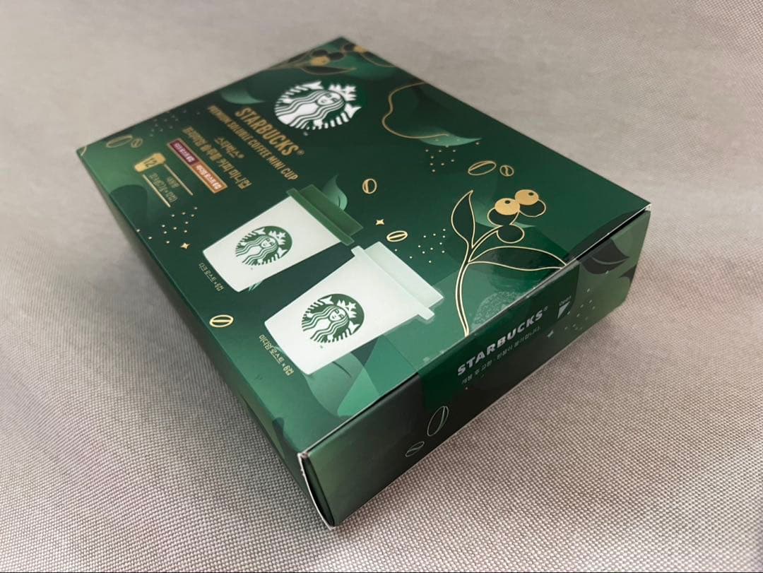 ★韓国限定⭐︎Starbucks⭐︎スタバコーヒー⭐︎ミニカップ⭐︎12個入り⭐︎新品