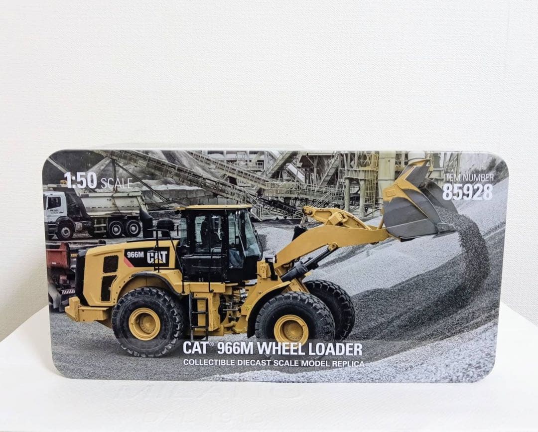 CAT 966M ホイールローダー　1/50 DM-85928