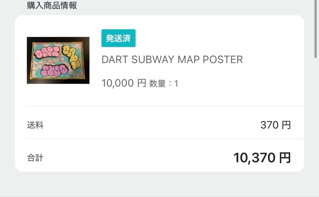 絵画 DART SUBWAY MAP POSTER