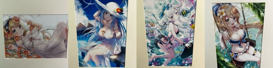 イラストレーターみこ氏直筆サイン入りアクリルボード&more