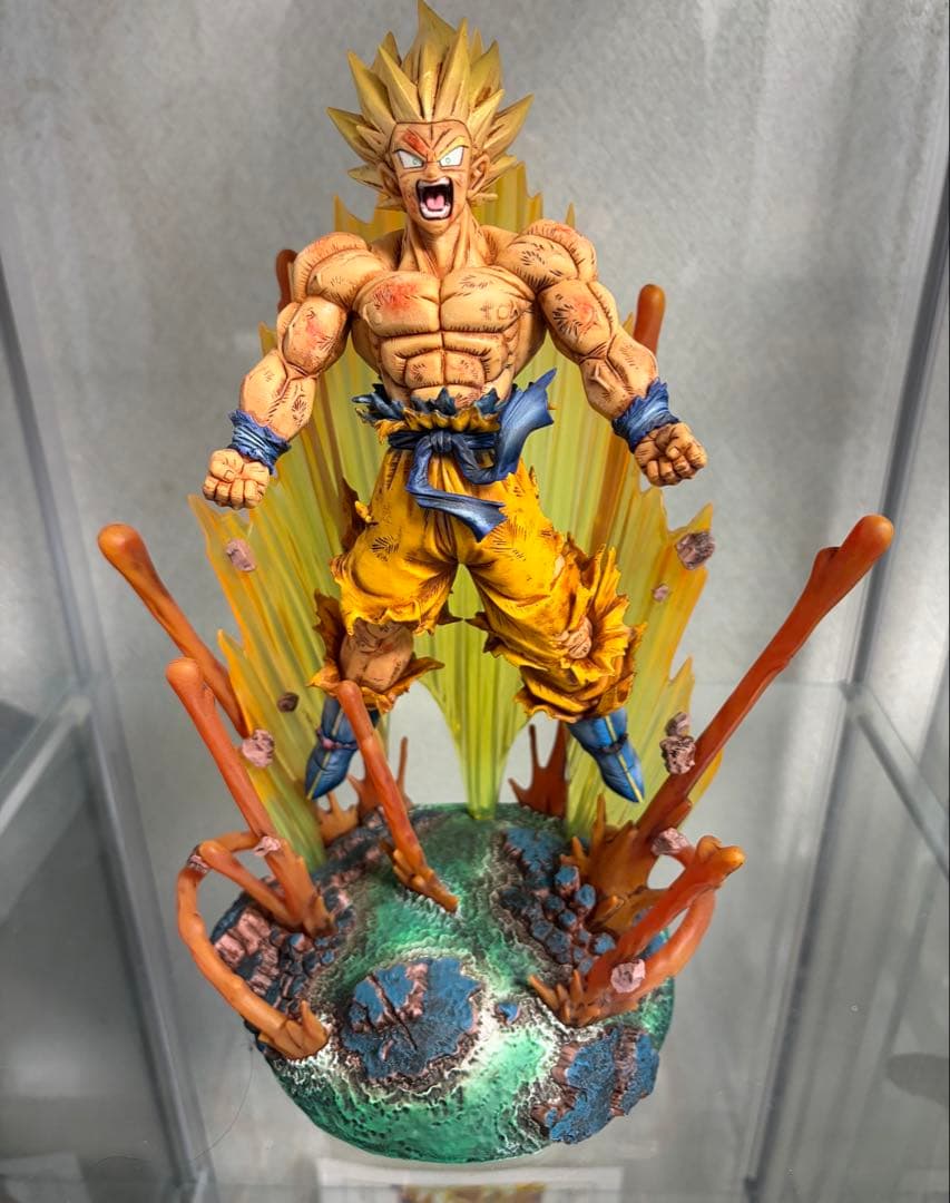 スーパーサイヤ人孫悟空 フリーザ フィギュアアーツZERO 一番くじ リペイント