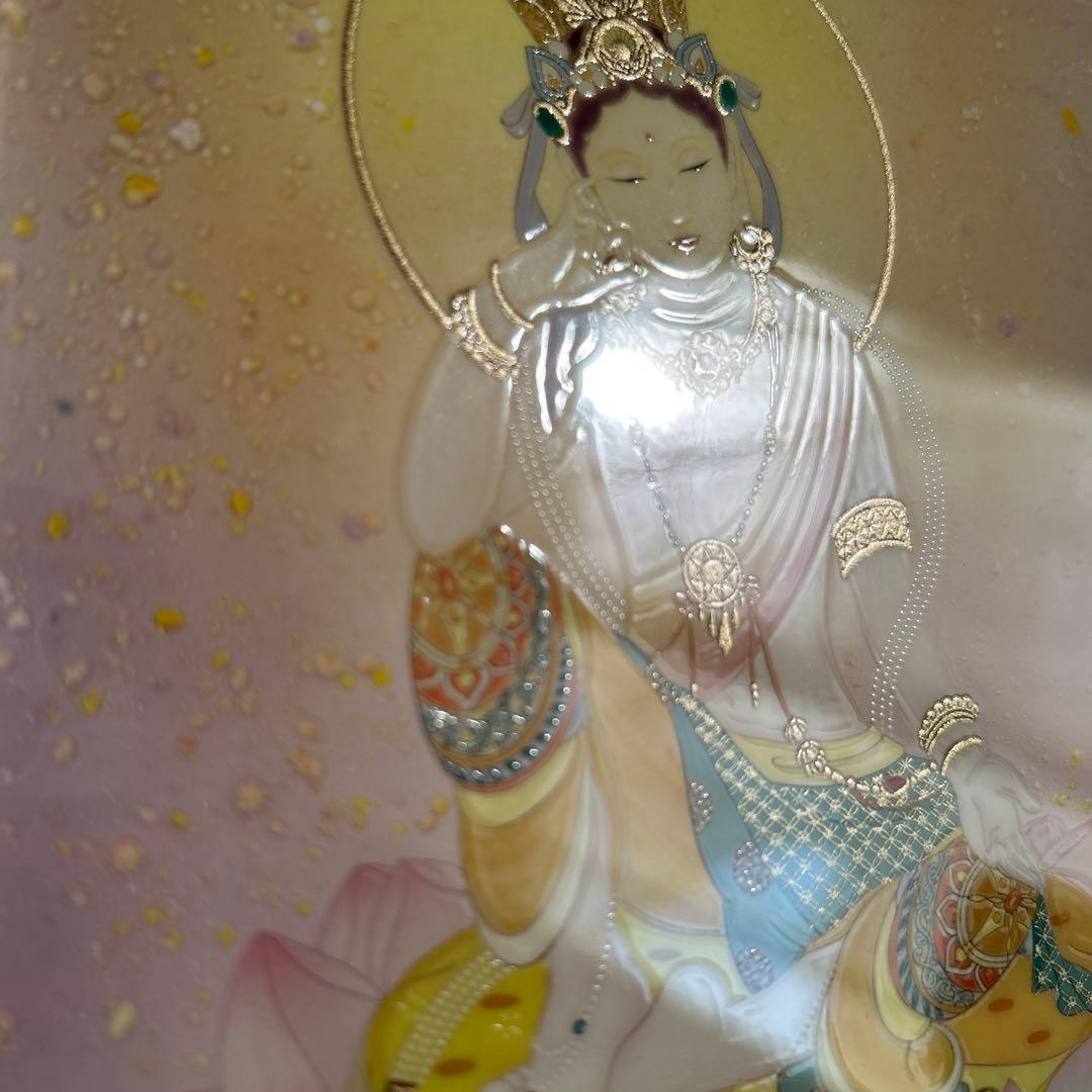 草場一壽さん　「弥勒菩薩」　シルクレ