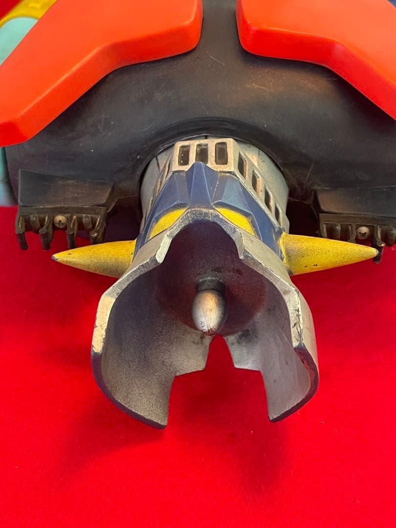 当時物ポピー製ジャンボマシンダーのマジンガーＺとその付属品いろいろ