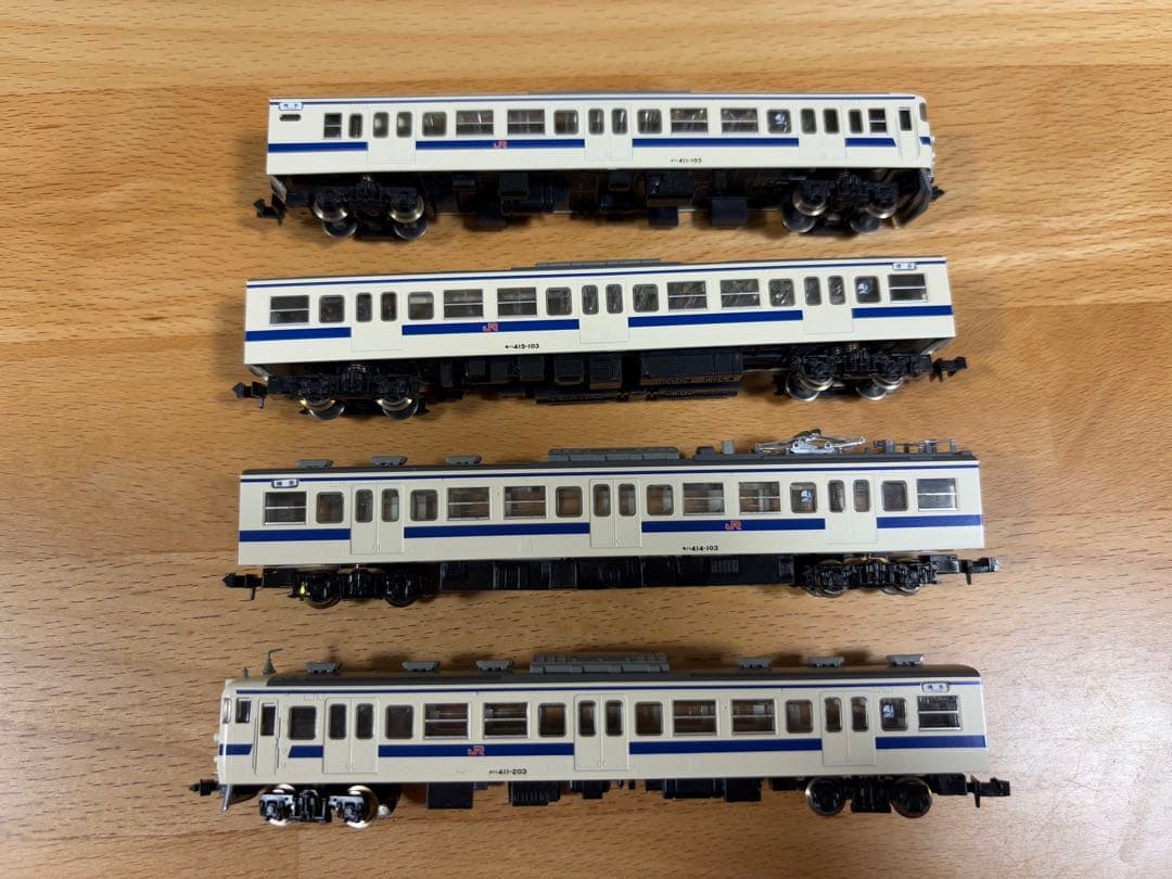 TOMIX 415 100系 近郊電車 九州色 Nゲージ 92247 白色室内灯