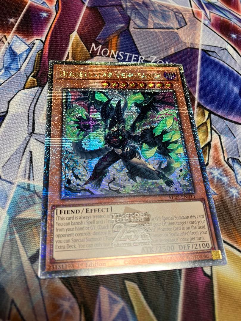 アル　遊戯王　EU版　断罪のディアベルスター　25thシークレットレア