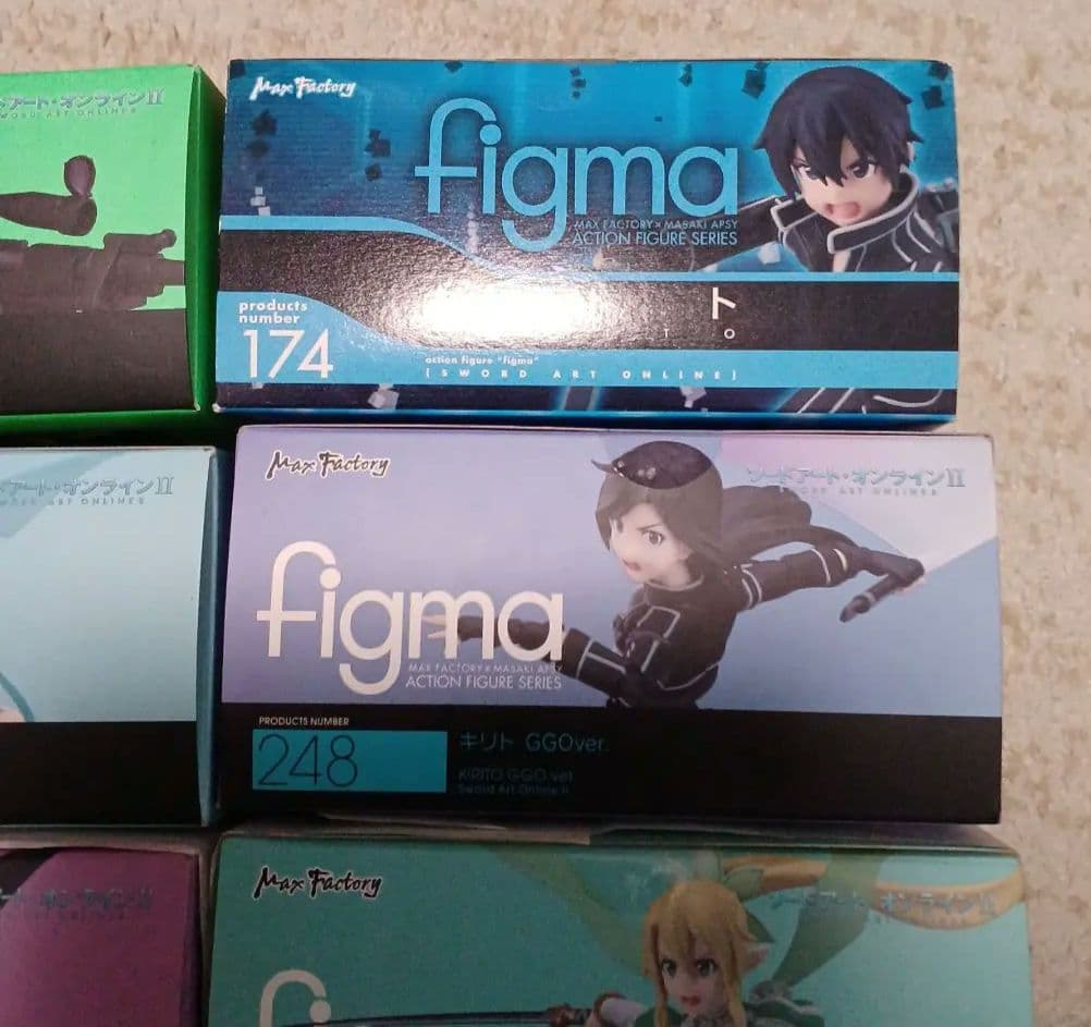 figma ソードアートオンライン SAO 8体セット