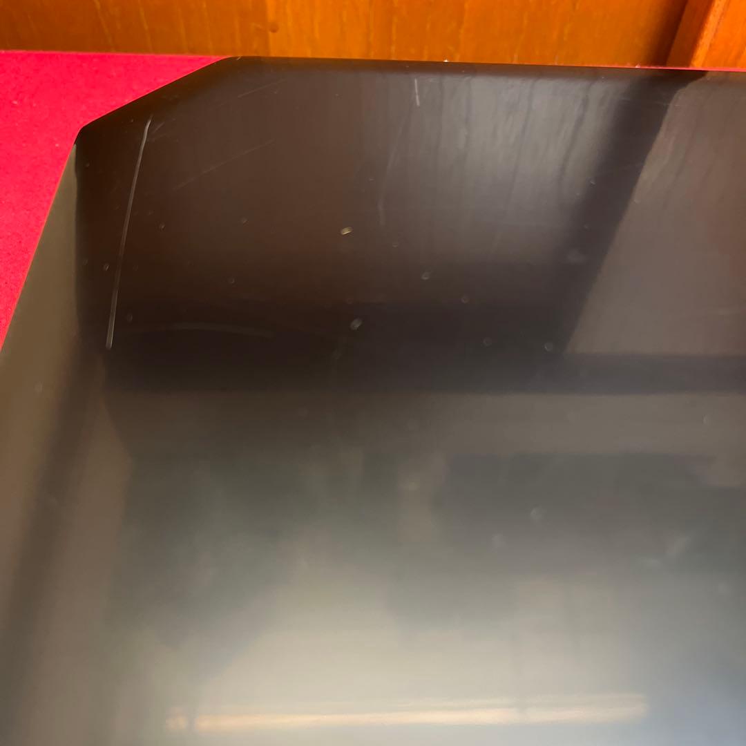 縁高　真塗　北村葵春作