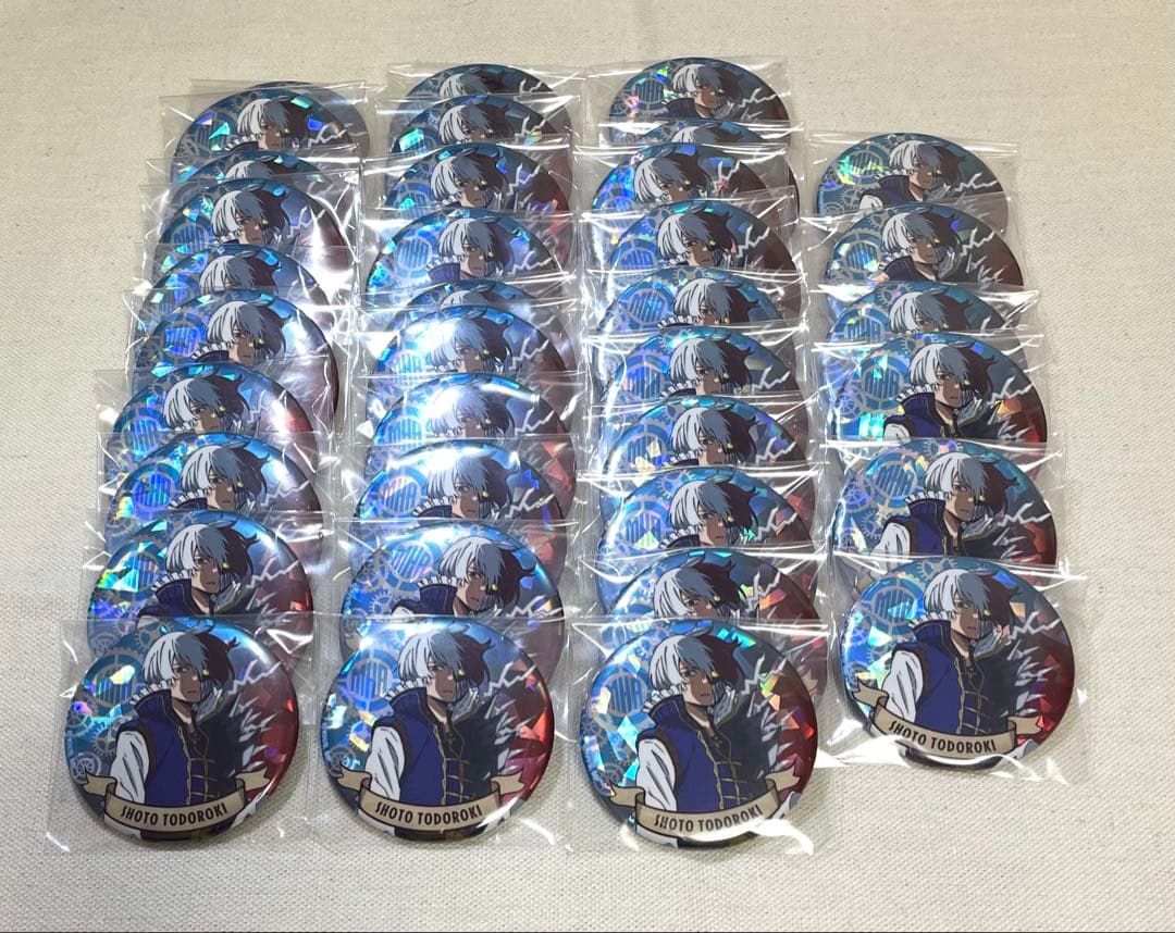 轟焦凍 十傑コスチュームホログラム缶バッジ 僕のヒーローアカデミア ヒロアカ