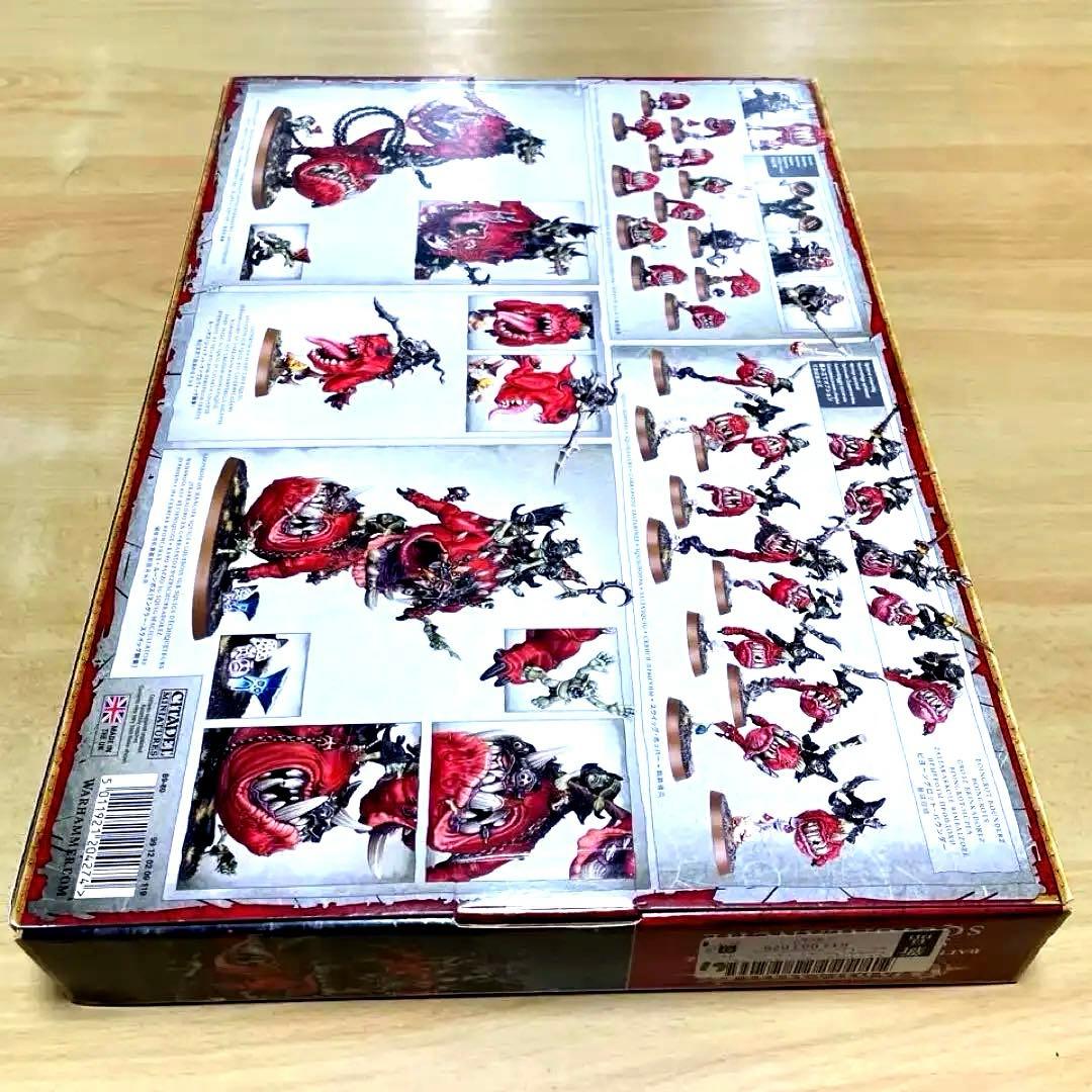 【新品】ウォーハンマー.エイジオブシグマー、バトルフォース　スクイッグランチェ