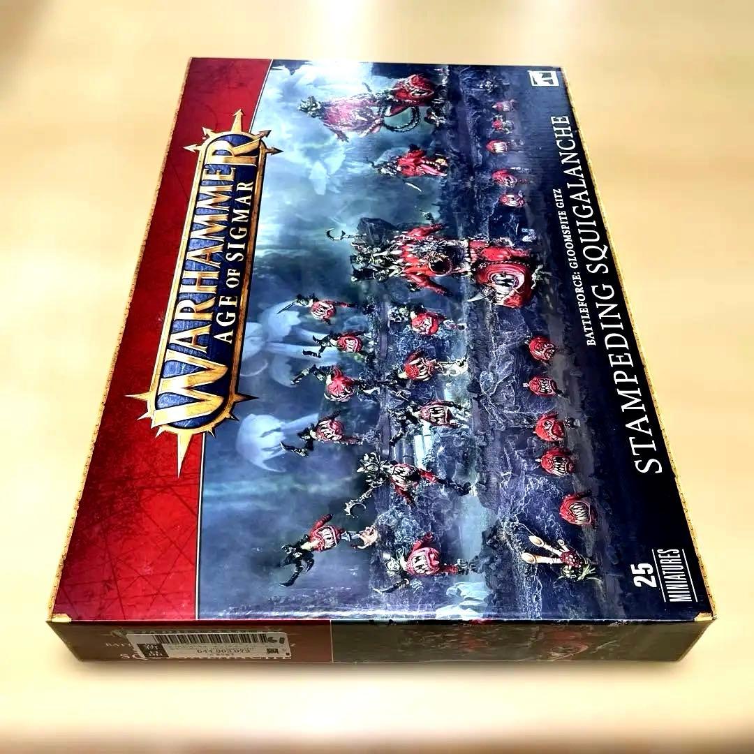 【新品】ウォーハンマー.エイジオブシグマー、バトルフォース　スクイッグランチェ