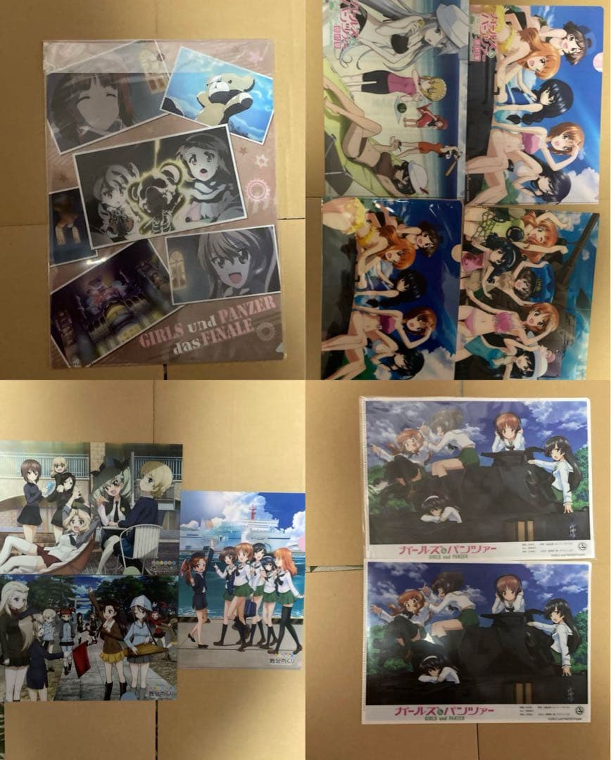 ガールズ&パンツァー クリアファイル 200枚以上