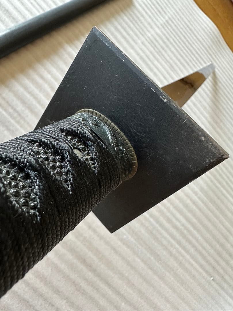 美品 模造刀 打刀 コスプレ 鞘付長さ約106cm 鉄鍔