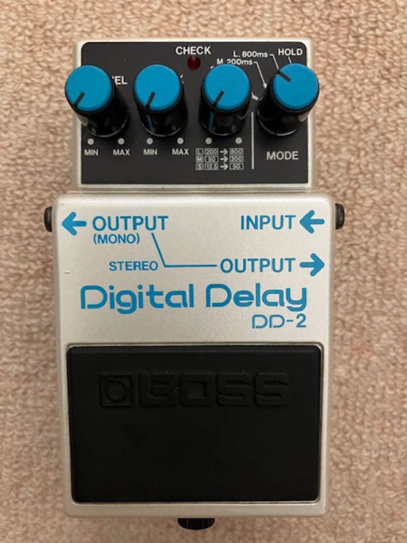 BOSS デジタルディレイ DD-2/DD2 ACアダプター付き