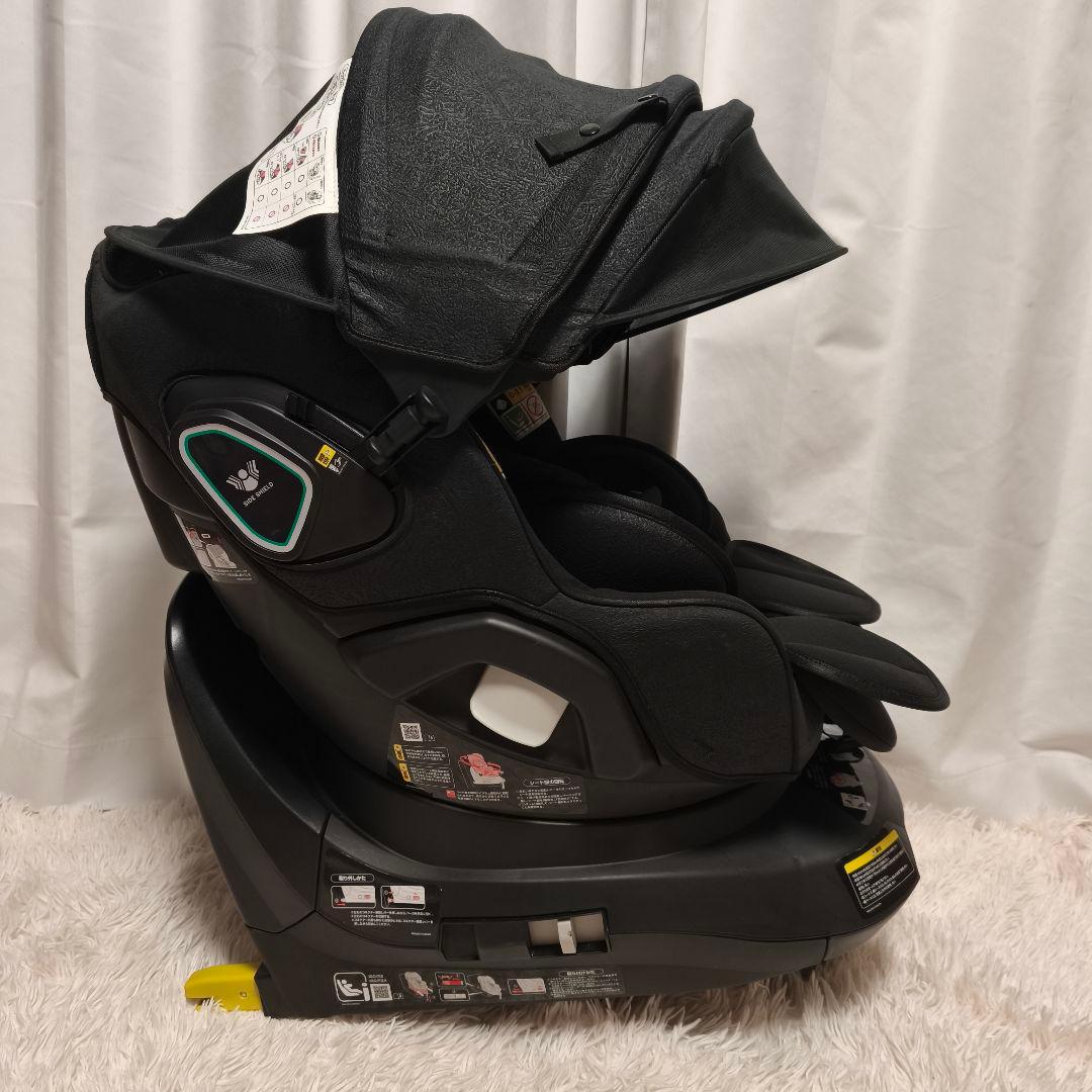 【美品】アップリカ　マモリラ ISOFIX チャイルドシート　ニンバスブラック