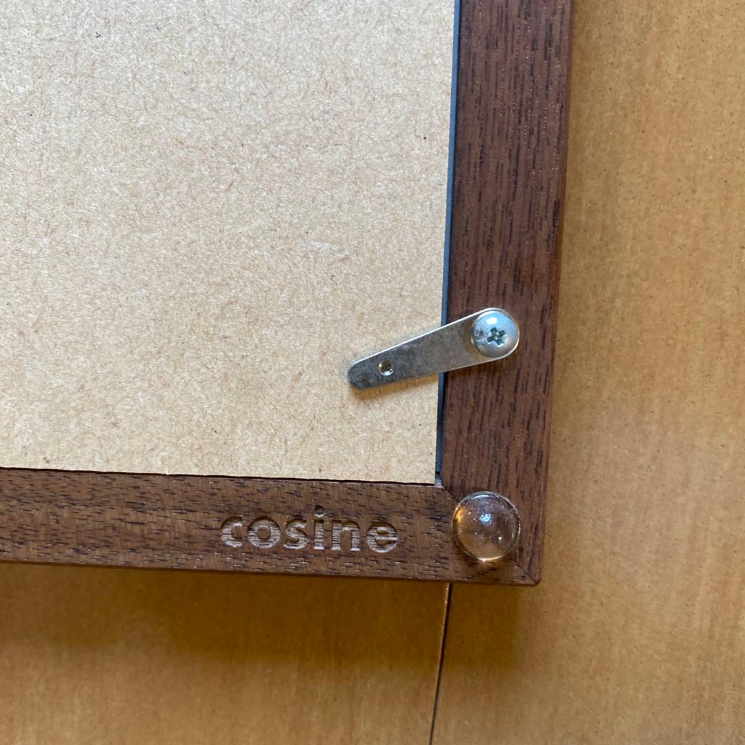 cosine ポスターフレーム　ウォールナットA3 A4サイズセット