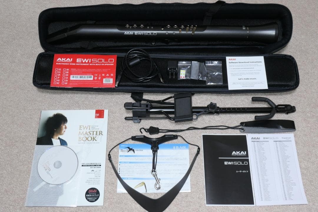 ピ*ル様 EWI SOLO + EWI MASTER BOOK CD付 + ソフ