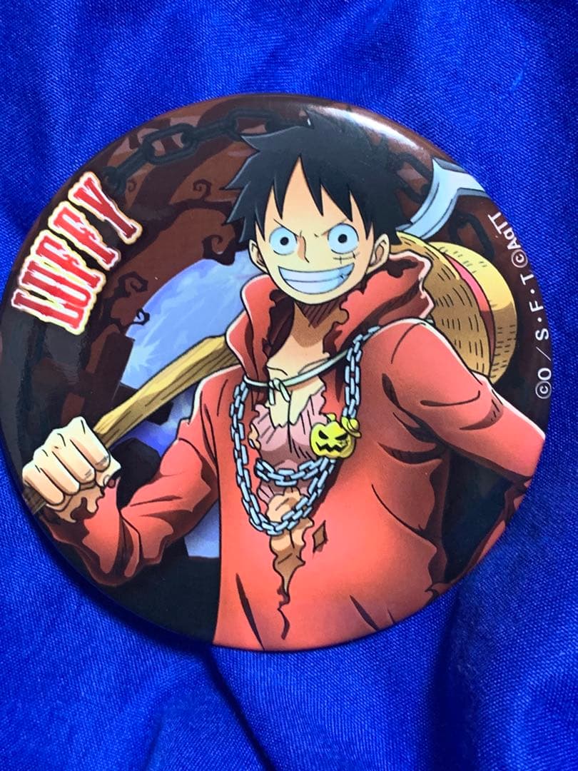 【7種セット】ワンピース東京タワー ルフィ 缶バッジ