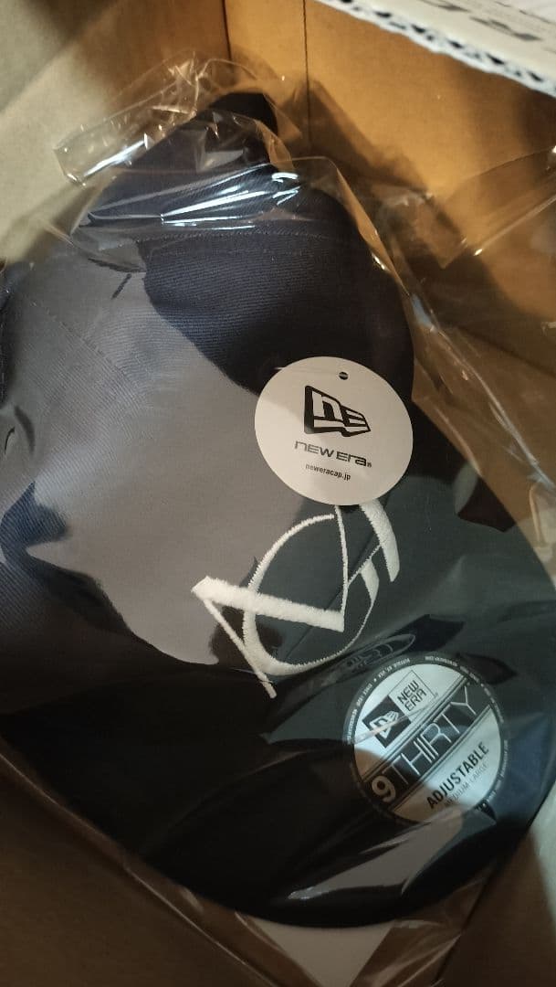 新品＊MGA ミセス　スニダン　キャップ　ニューエラ　ネイビー　ピンズ付き