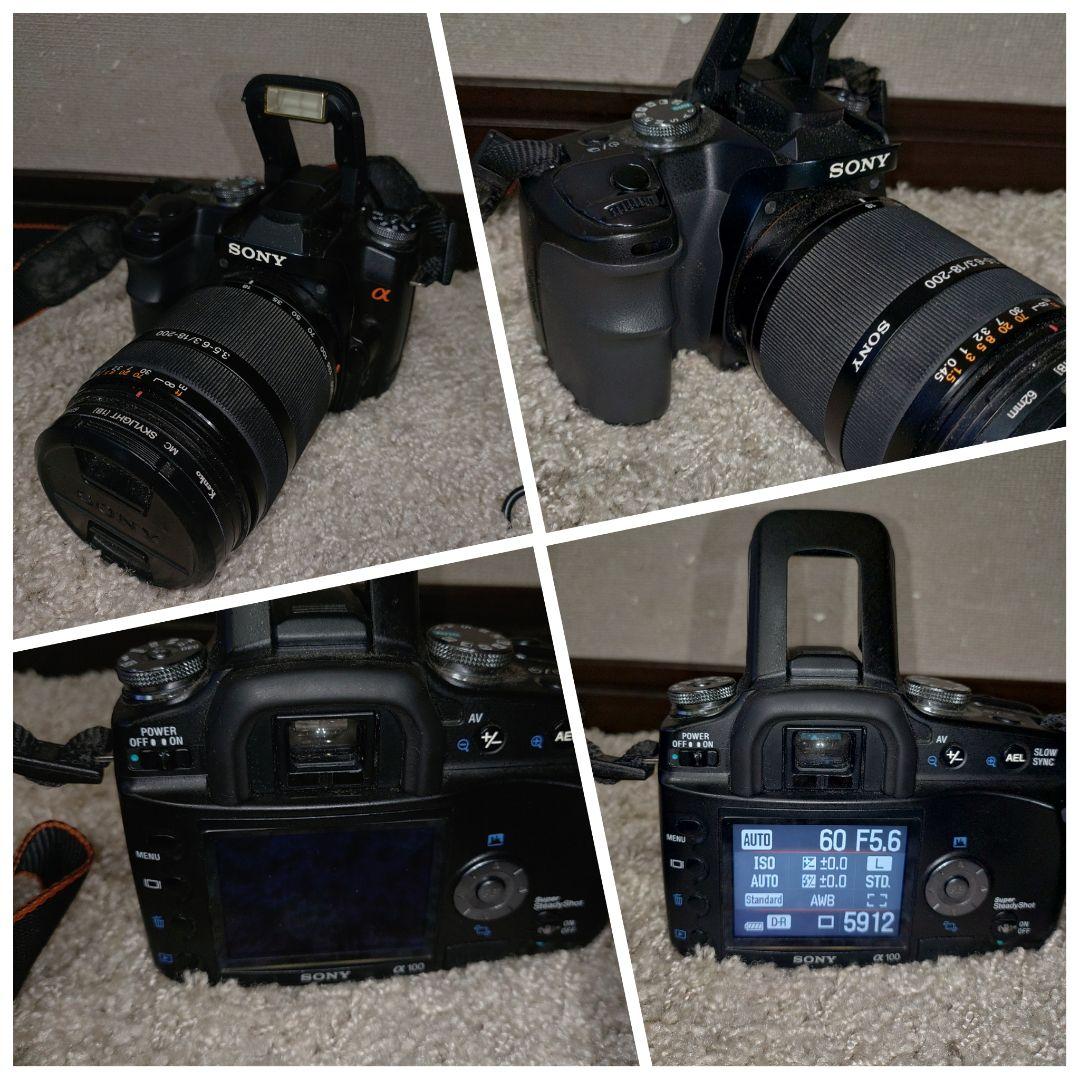 Sony α100 デジタル一眼レフカメラ