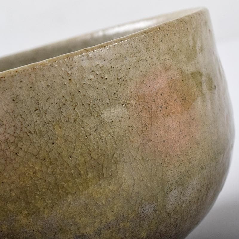 朝鮮美術　李朝　高麗青磁　茶碗　時代箱付　M　R8402