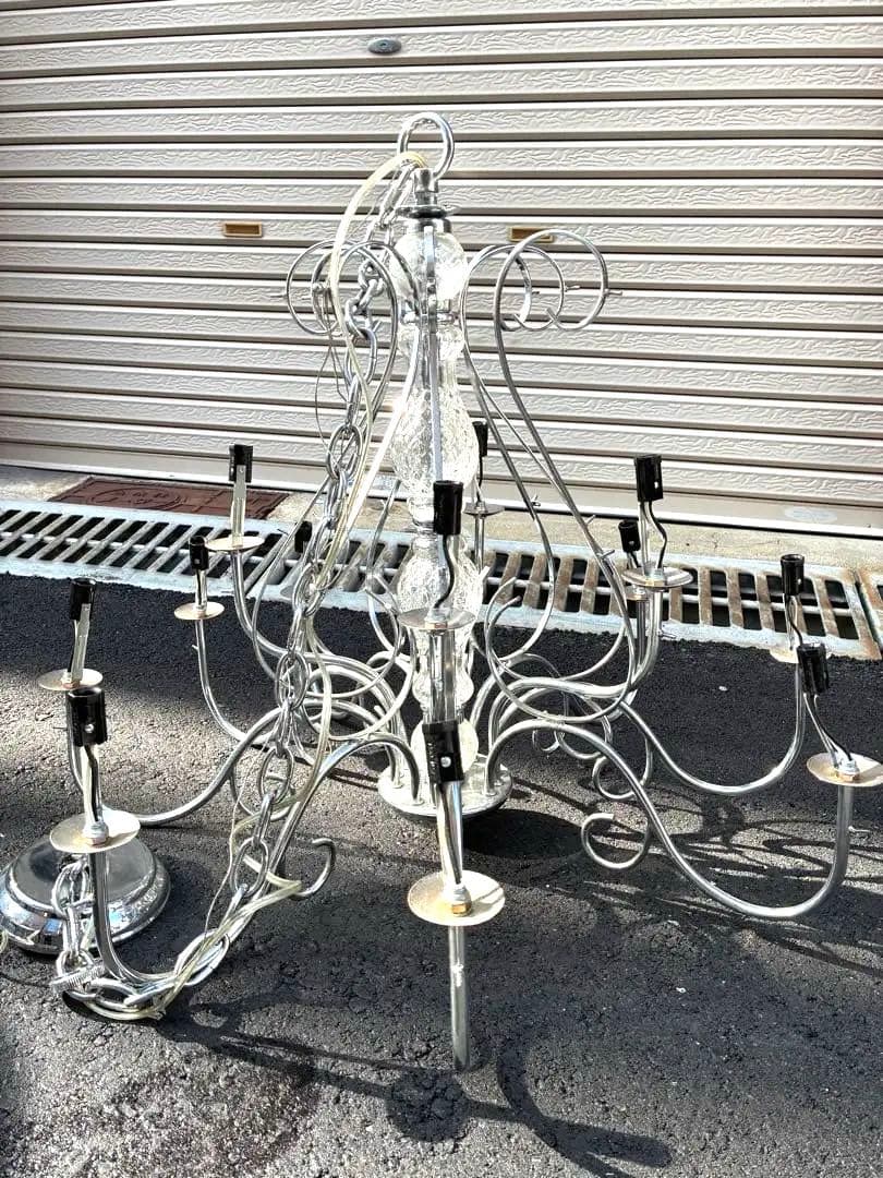 シルバーシャンデリア の骨組み
