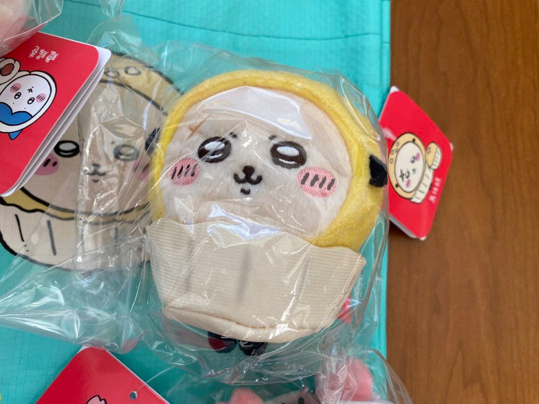 【香港限定】ちいかわ 飲茶シリーズ マスコット全8種セット｜エコバッグおまけ付き