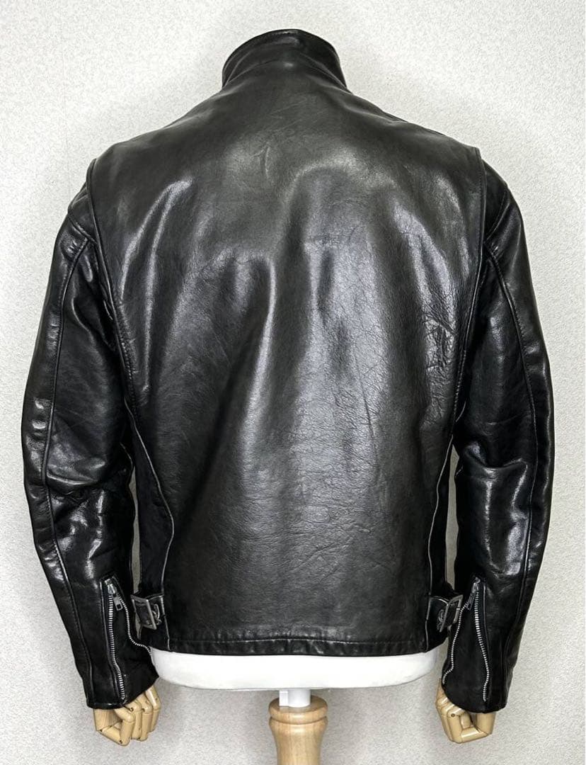 ①schottライナー付141【36】米国製◇革ジャンninjaハーレーgpz