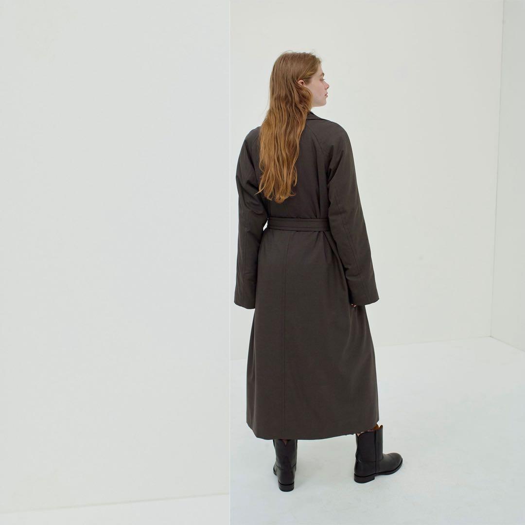 オーラリー／トロピカルウール中綿チェスターフィールドコート新品未使用