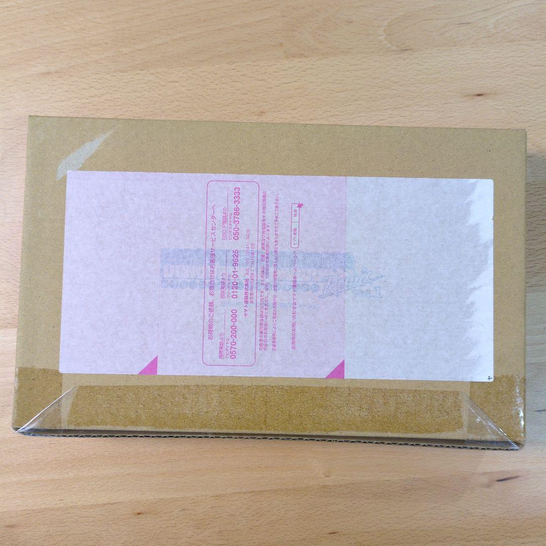 【新品未使用】ドラゴンボールカードダスリミックス Vol.1ダンボール伝票跡あり