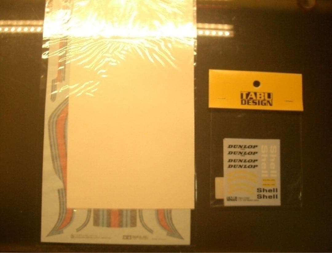 1/12 タミヤ ポルシェ 935 マルティニ＋オプションデカール付き