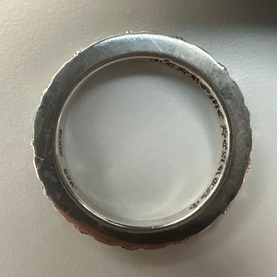 【クロムハーツ】大きめサイズ　トゥルーファッキンパンク　プラスパンクリング