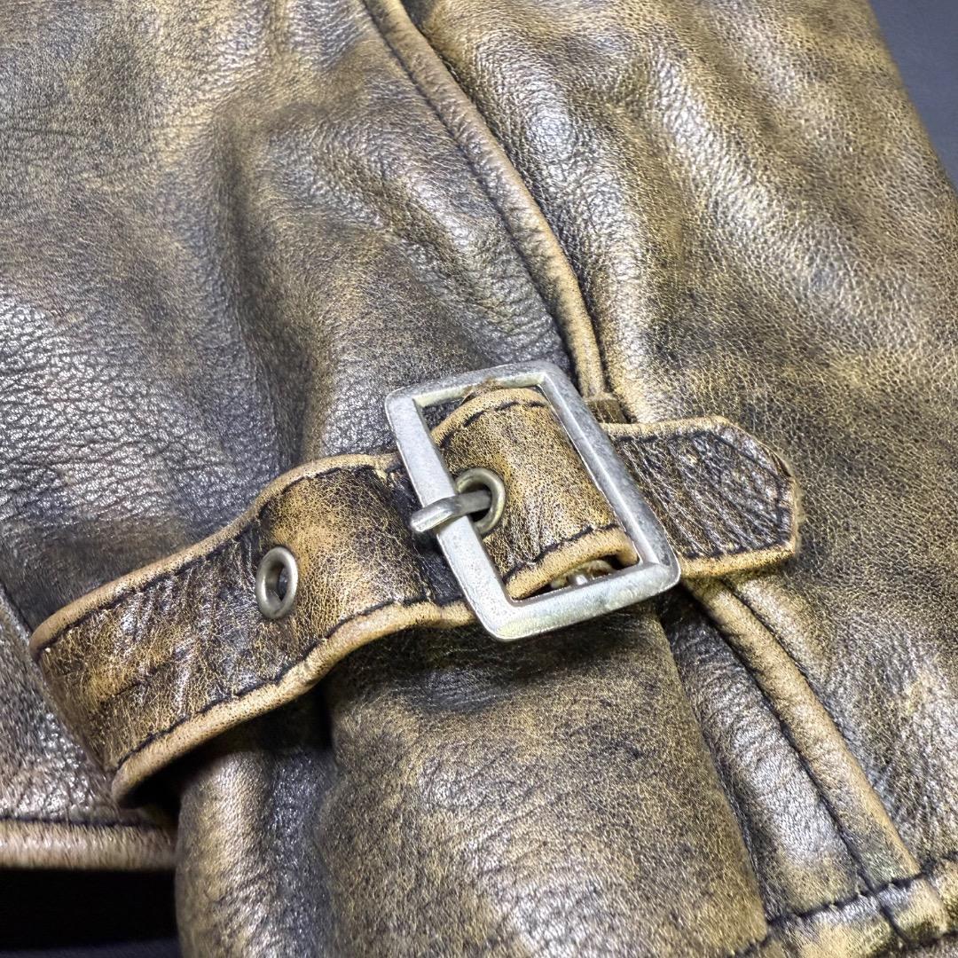 ◉A前c1004 R.B.C. レジェンド ジャケット シングルライダース S