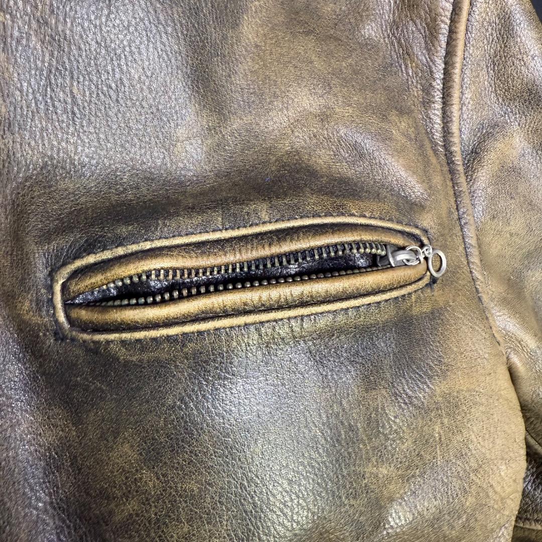 ◉A前c1004 R.B.C. レジェンド ジャケット シングルライダース S