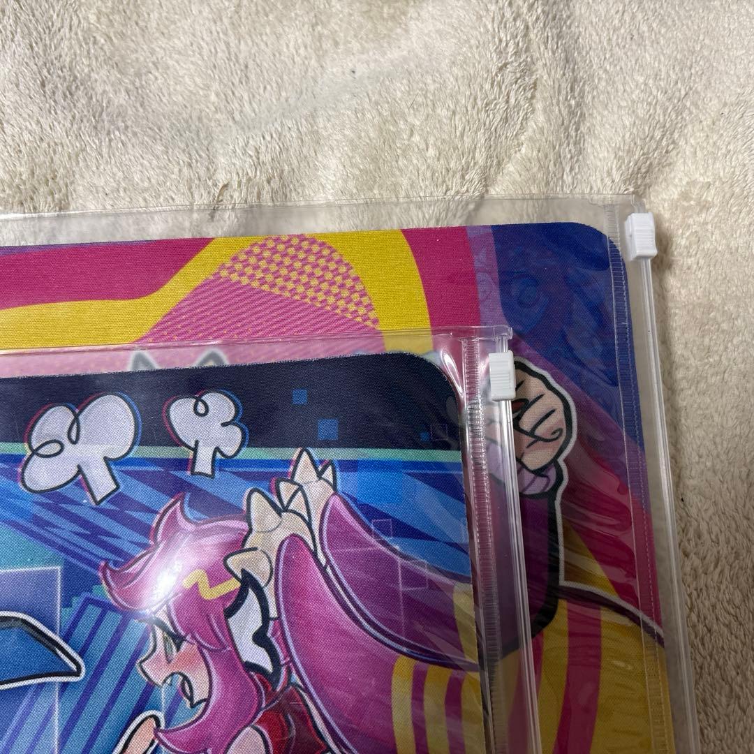 遊戯王　Evil☆Twin　イビルツイン　プレイマット2枚セットケース付き