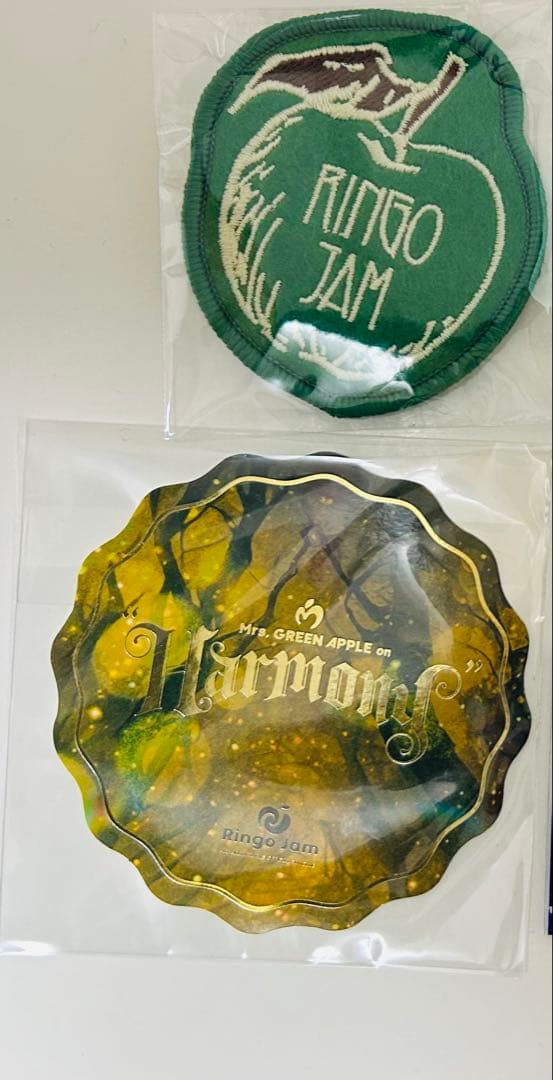 RINGO JAM スピードくじ　ステッカー　ワッペン