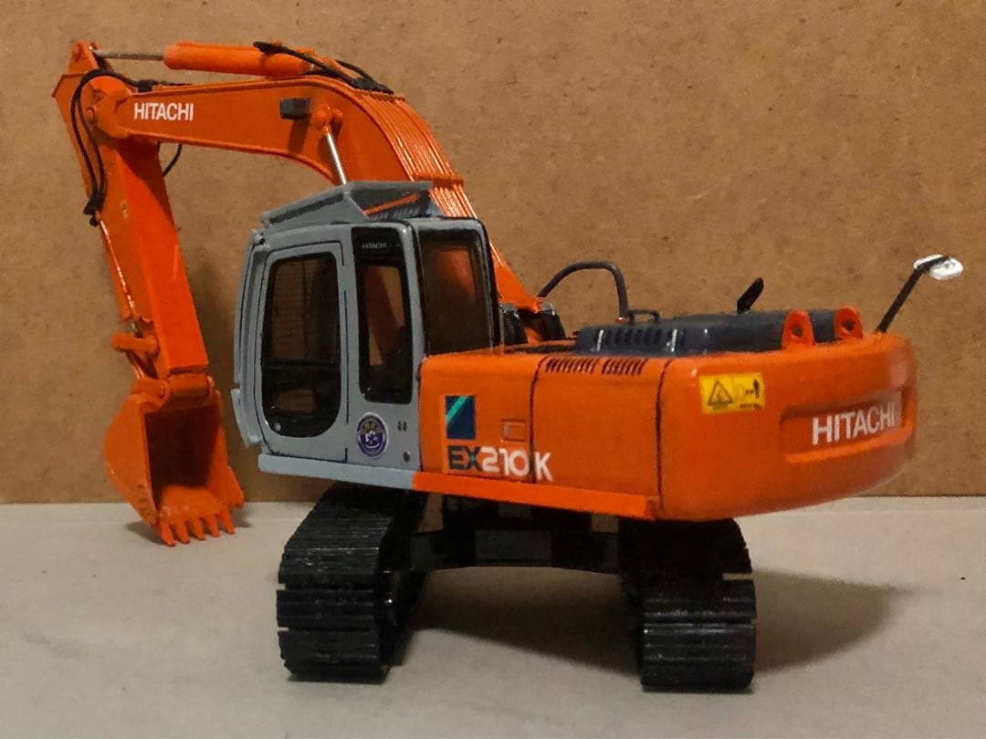 日立建機HITACHI Landy V EX210K油圧ショベルミニカー1/40