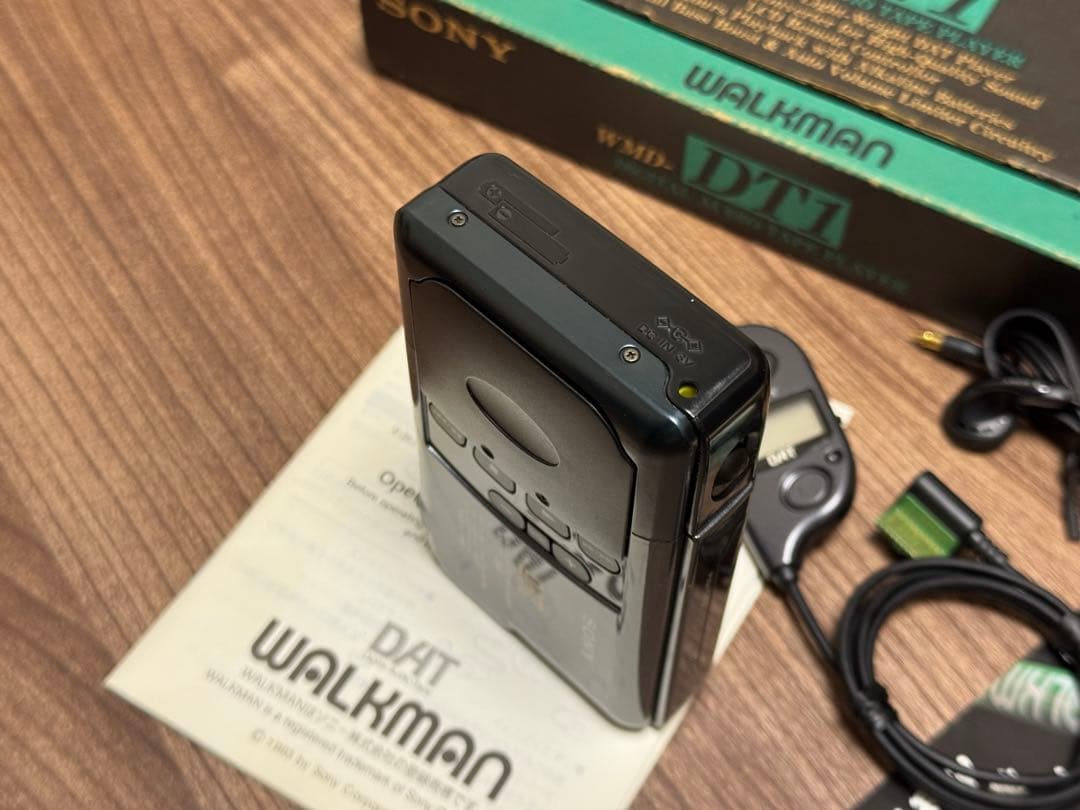 希少 元箱付き 整備済極上品 SONY ソニー テーププレーヤー WMD-DT1