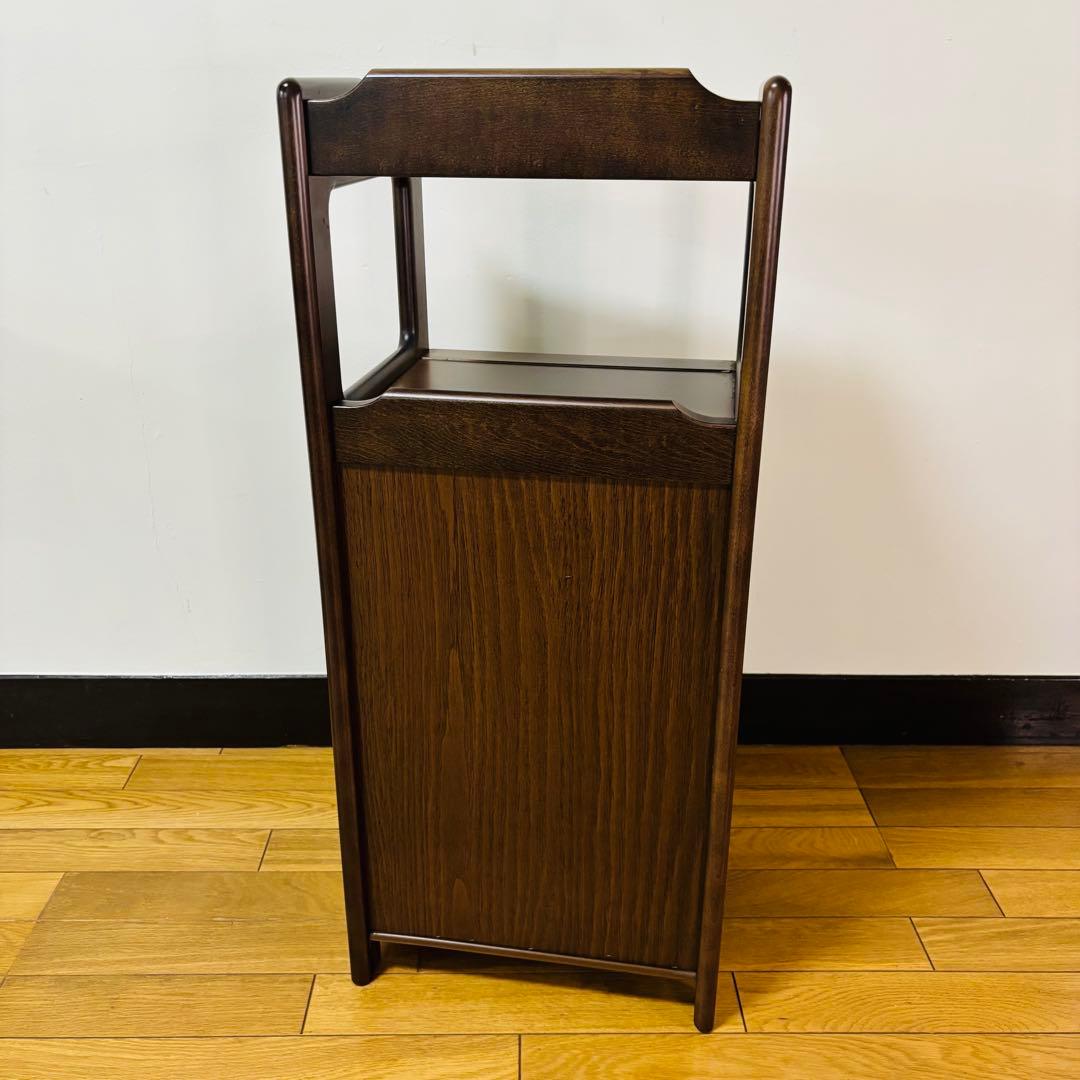 美品　karimoku　カリモク家具　電話台　4段チェスト キャビネット