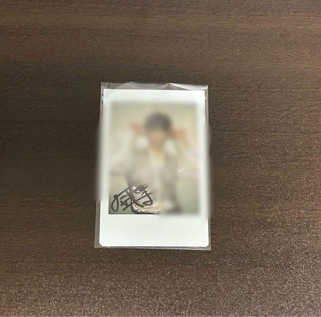 INI 後藤威尊 サイン入り チェキ