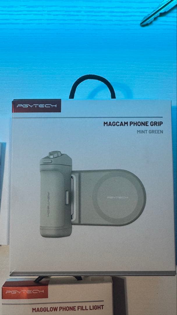 PGYTECH MagCam Phone Grip ミントグリーン