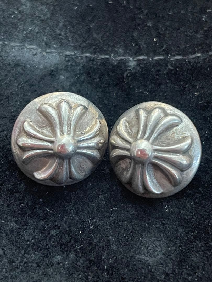 Chrome Hearts シルバーボタン 2個セット