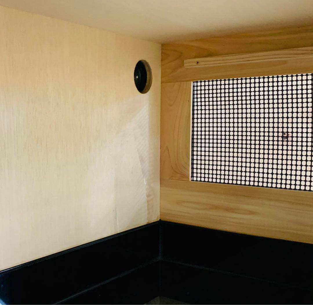 一台限定ブラック仕様 RepBox木製ケージ 900×450×450